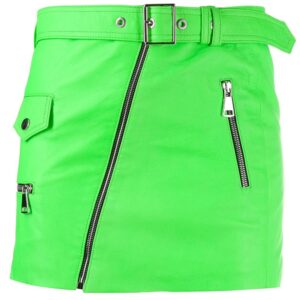 green-leather-biker-mini-skirt