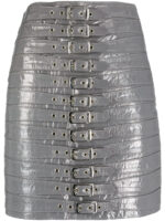 grey-leather-buckle-detail-biker-mini-skirt
