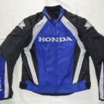 honda-red-blue-motorcycle-leather-safety-pads-jacket