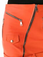 orange-leather-biker-mini-skirt