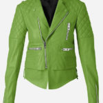 quilted-women-green-leather-jacket