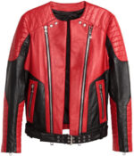 red-quilted-biker-leather-jacket