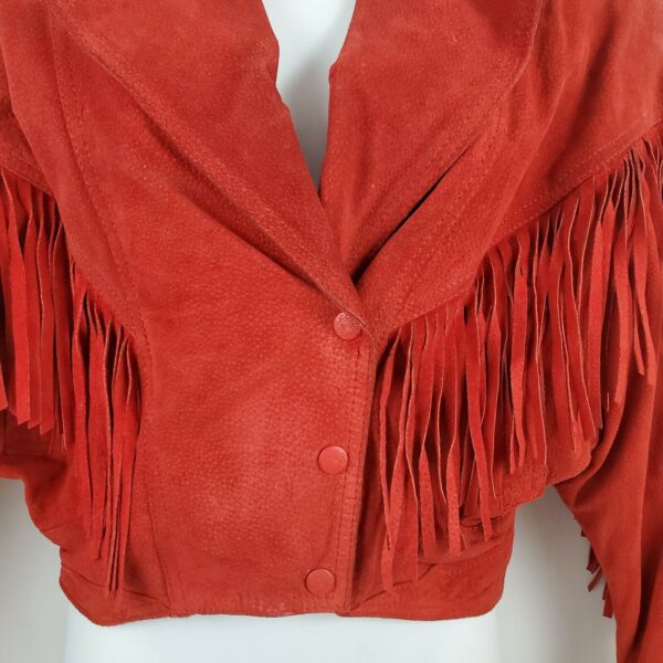 red-suede-leather-cropped-fringe-jacket
