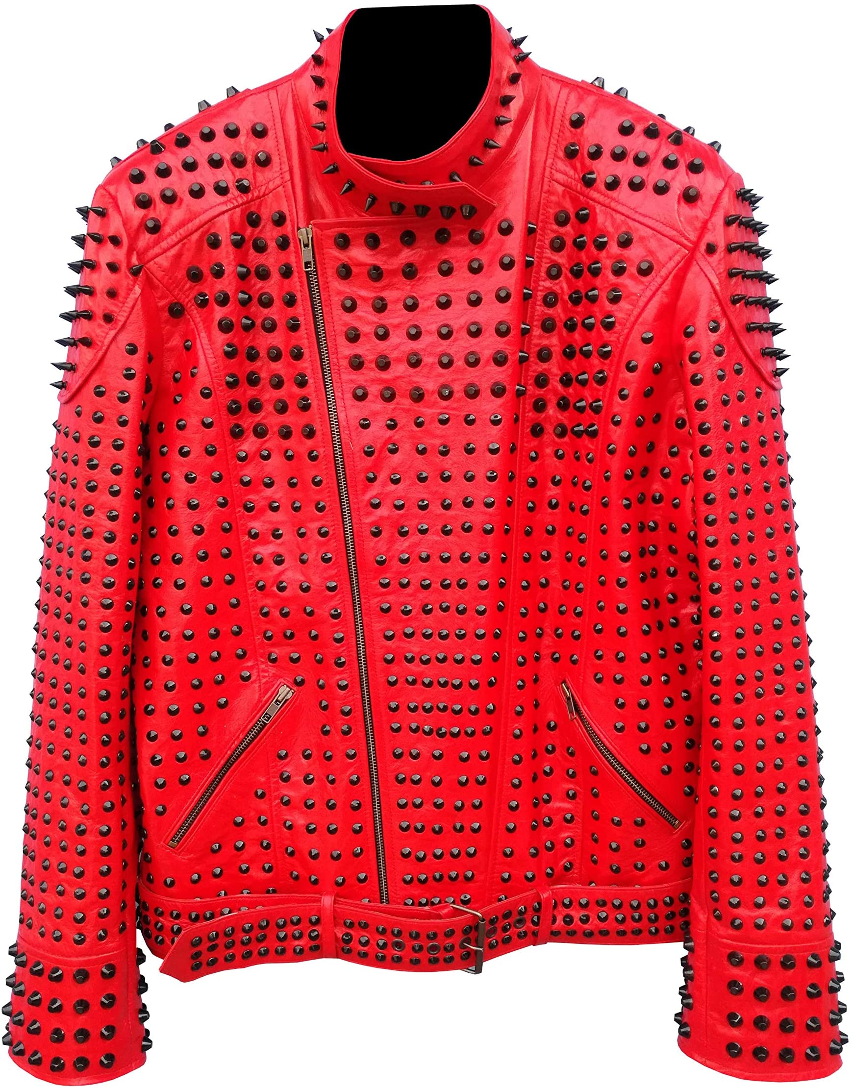 red-vintage-studded-punk-leather-biker-jacket (3) red-vintage-studded-punk-leather-biker-jacket