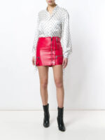 red-zipped-leather-mini-skirt