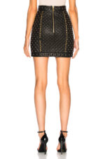studded-quilted-black-leather-mini-skirt