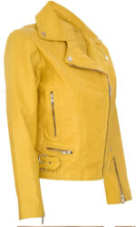 yellow-classic-biker-style-real-leather-jacket