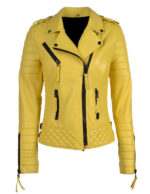 yellow-genuine-leather-biker-jacket