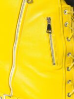 zipped-biker-yellow-mini-skirt