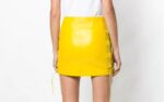 zipped-biker-yellow-mini-skirt