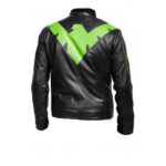 Dick-Grayson-Nightwing-Jacket-With-Eagle-Front-Green