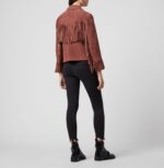 cherry-red-suede-tassel-leather-jacket