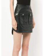 black-biker-leather-mini-skirt