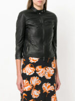 black-lambskin-fitted-leather-jacket