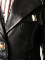 black-single-breasted-leather-blazer-coat