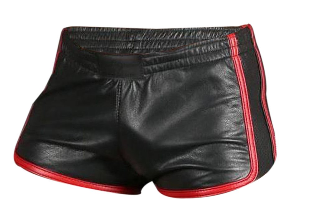 Black Soft Sheep Lamb Leather Short Black Soft Sheep Lamb Leather Short