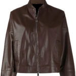 brown-leather-cropped-sleeves-jacket