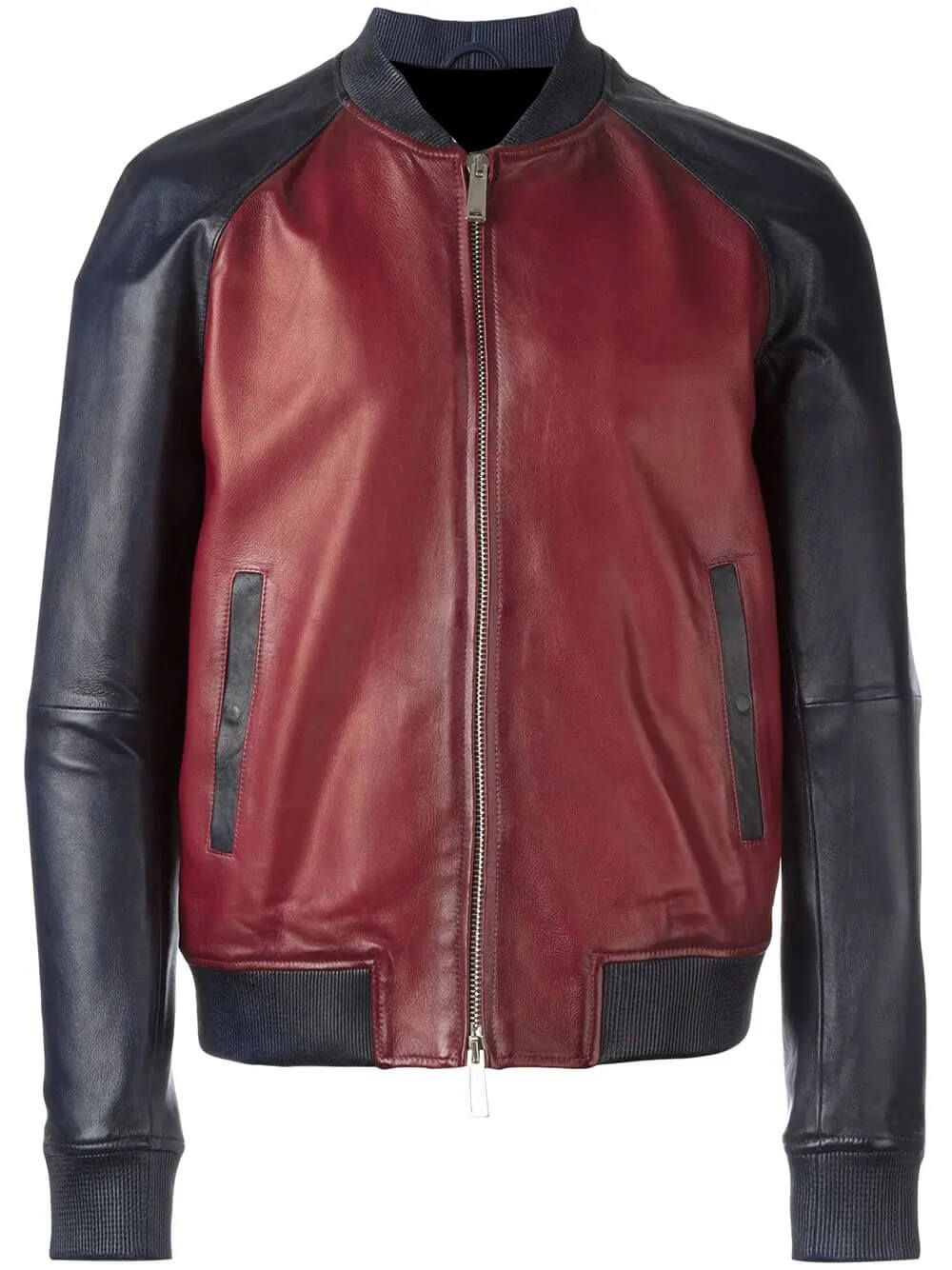 contrasted-leather-bomber-biker-jacket-front contrasted-leather-bomber-biker-jacket-front