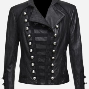 handmade-black-women-military-leather-jacket