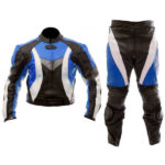 motorcycle-sports-black-blue-biker-leather-suit