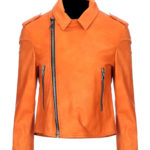 orange-color-biker-leather-jacket