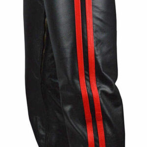 red-stripes-in-black-leather-biker-chaps