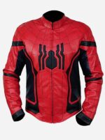 spider-man-red-black-leather-jacket
