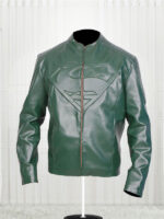 superman-smallville-green-leather-jacket