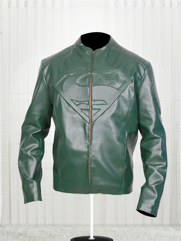 superman-smallville-green-leather-jacket (2) superman-smallville-green-leather-jacket