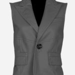 timeless-one-button-grey-leather-vest