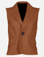 timeless-one-button-tan-leather-vest