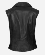trendy-black-biker-leather-vest