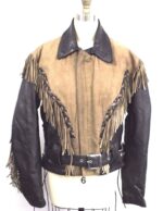 two-tone-fringe-leather-belted-biker-jacket