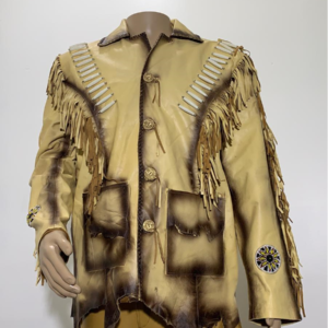 western-native-american-fringe-leather-brown-jacket