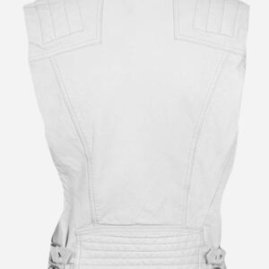 white-leather-biker-vest