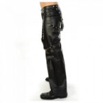 Black Gothic Leather Pant