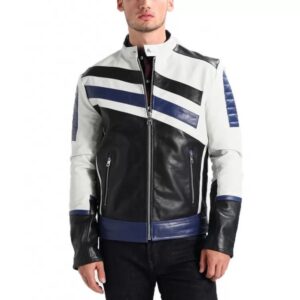 Custom-Black-And-blue-Motorcycle-Leather-Racing-Jacket