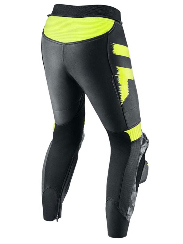 custom-motorcycle-black-white-and-yellow-leather-racing-pant
