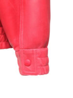 shearling-fur-collar-biker-leather-red-jacket