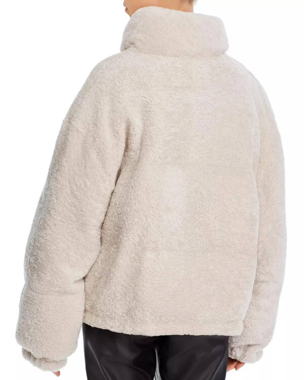 Vintage Ivoire Faux Fur Shearling Jacket