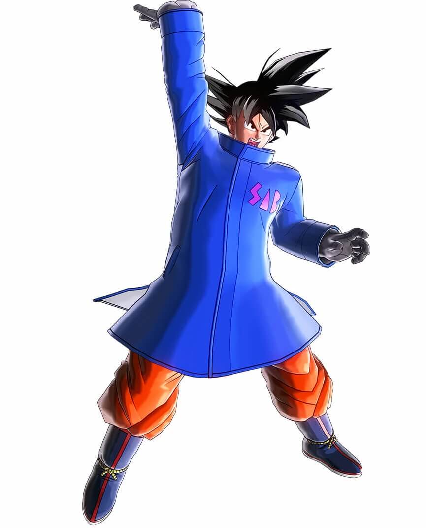 Dragon Ball Super Broly Goku Sab Blue Leather Jacket - Maker of Jacket