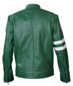 Ben 10 Green Alien Swarm Leather Jacket