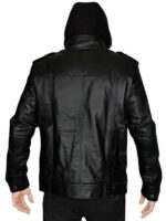AJ Styles Allen Neal Jones Hoodie Leather Jacket
