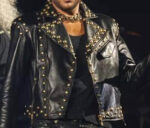 Adam Lambert Concert 2018 Studded Leather Jacket