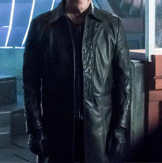 Danny Trejo The Flash Breacher Leather Coat