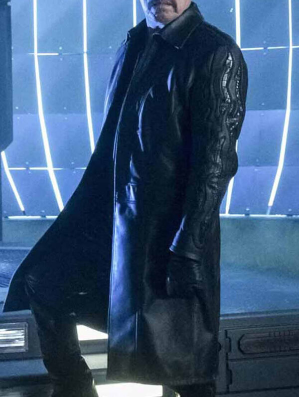 Danny Trejo The Flash Breacher Leather Coat