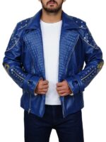 Descendants 2 King Ben Studded Leather Jacket