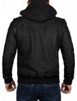 black-hooded-leather-bomber-jacket