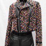 Skittles Short Leather Women's Jacket