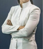 The Flash Mechanic White Trench Coat